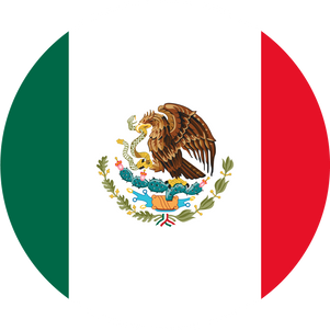 Mexico Circle Flag